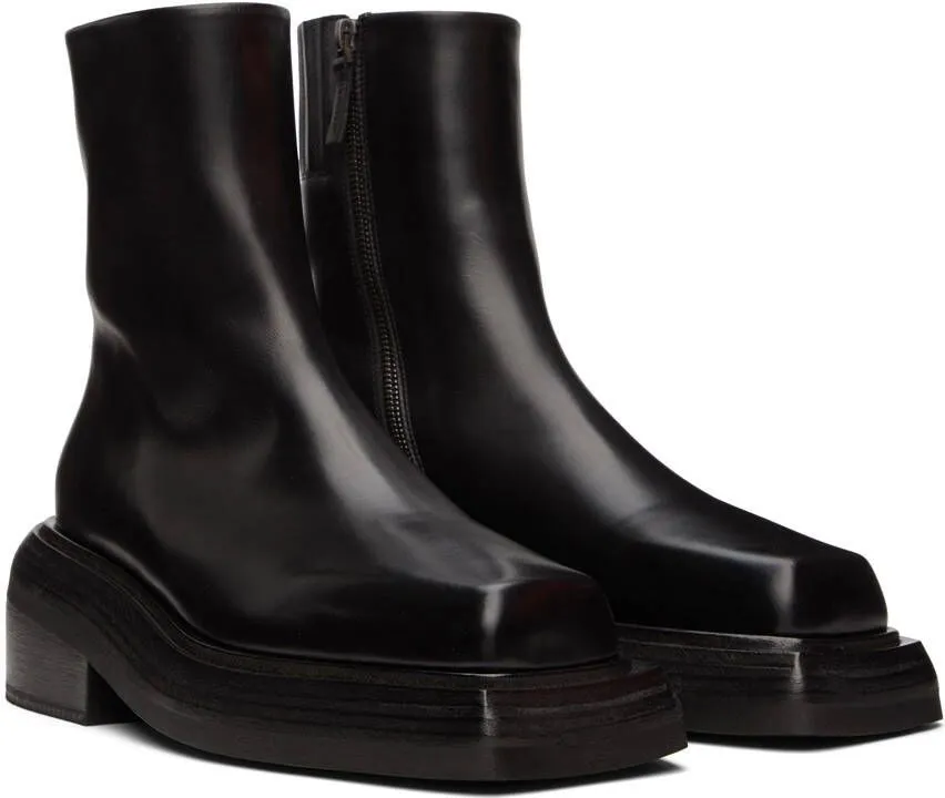 Marsèll Black Cassetto Boots