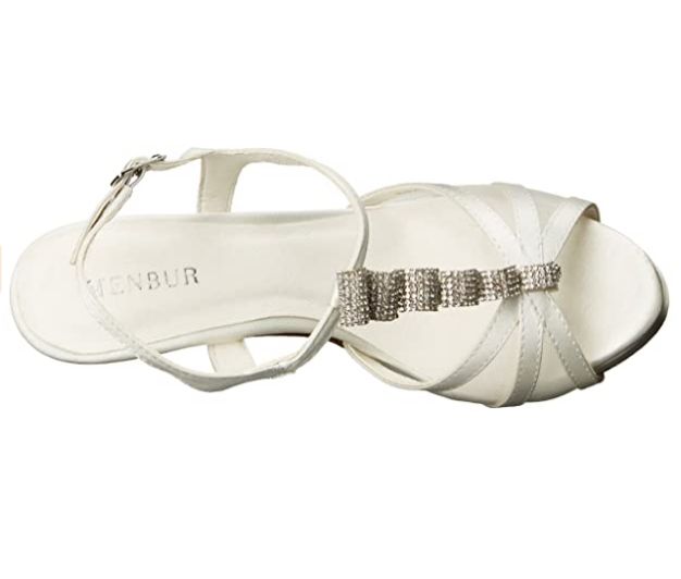 Membur Carolina Platform Ivory Sandal-6512