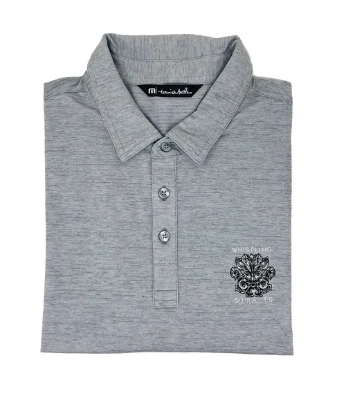 MEN'S TRAVISMATHEW THE HEATER POLO. WHISTLING STRAITS® LOGO EXCLUSIVELY.  