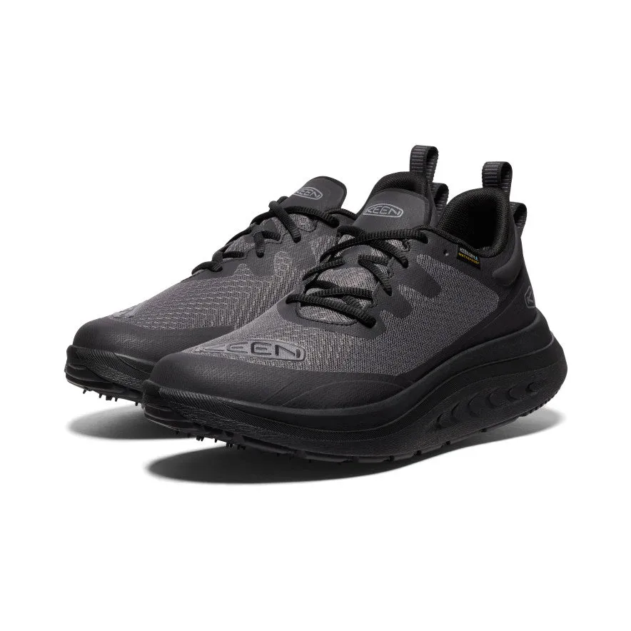 Men's WK400 Waterproof Walking Shoe  |  Black/Black