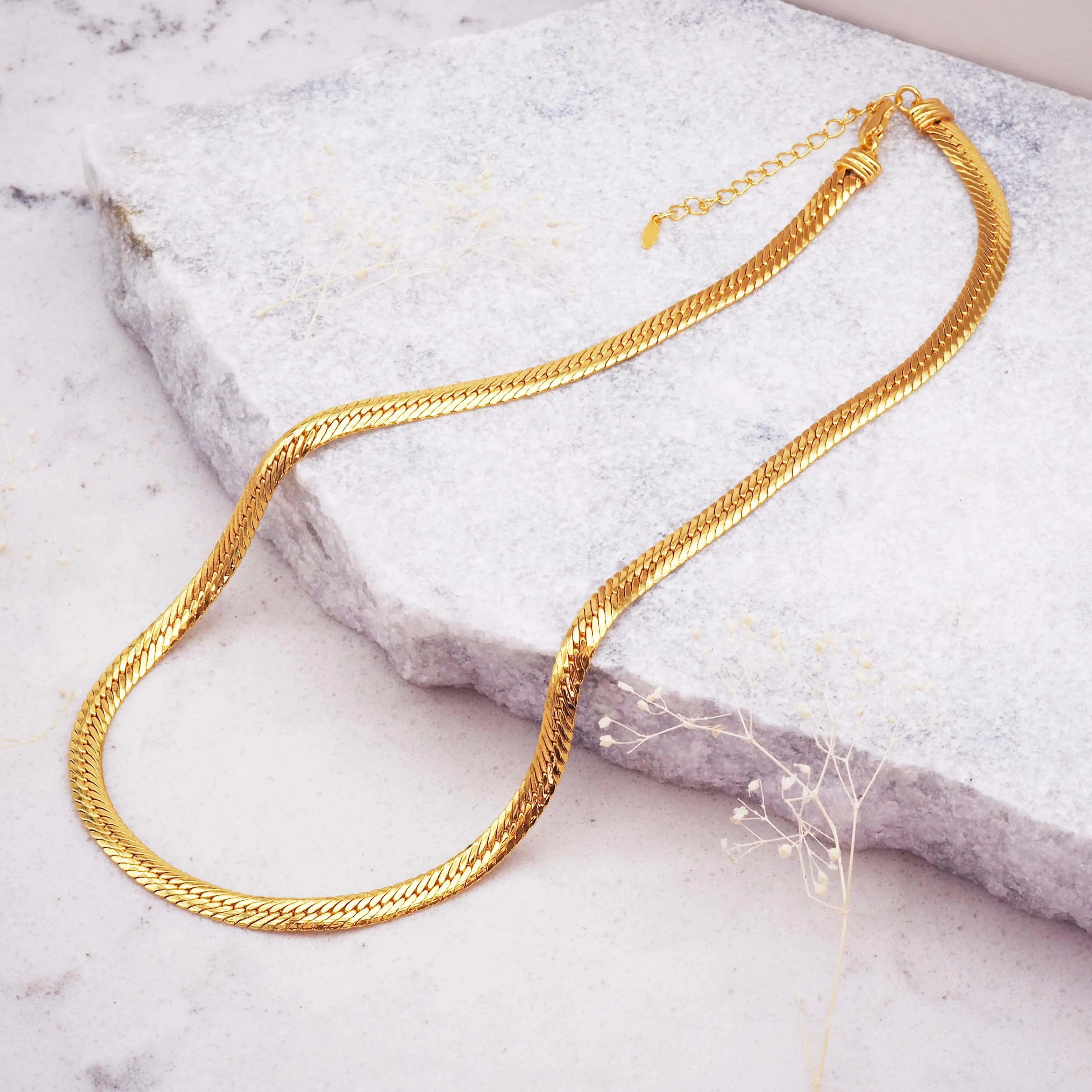 Nahla Snake Chain Necklace