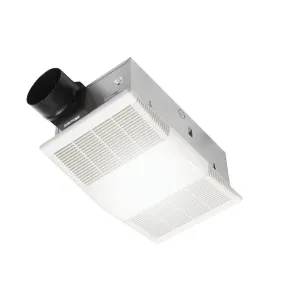 Nutone 80 Cfm Ventilation Exhaust Fan With Light And Heater 765h80l