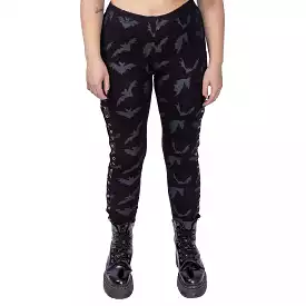 ODILE LEGGINGS - BLACK/GREY