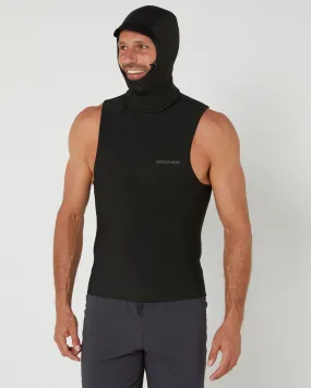 Patagonia Yulex Water Heater Hooded Vest - Black | SurfStitch