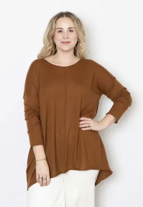 Pleat Back Sweater