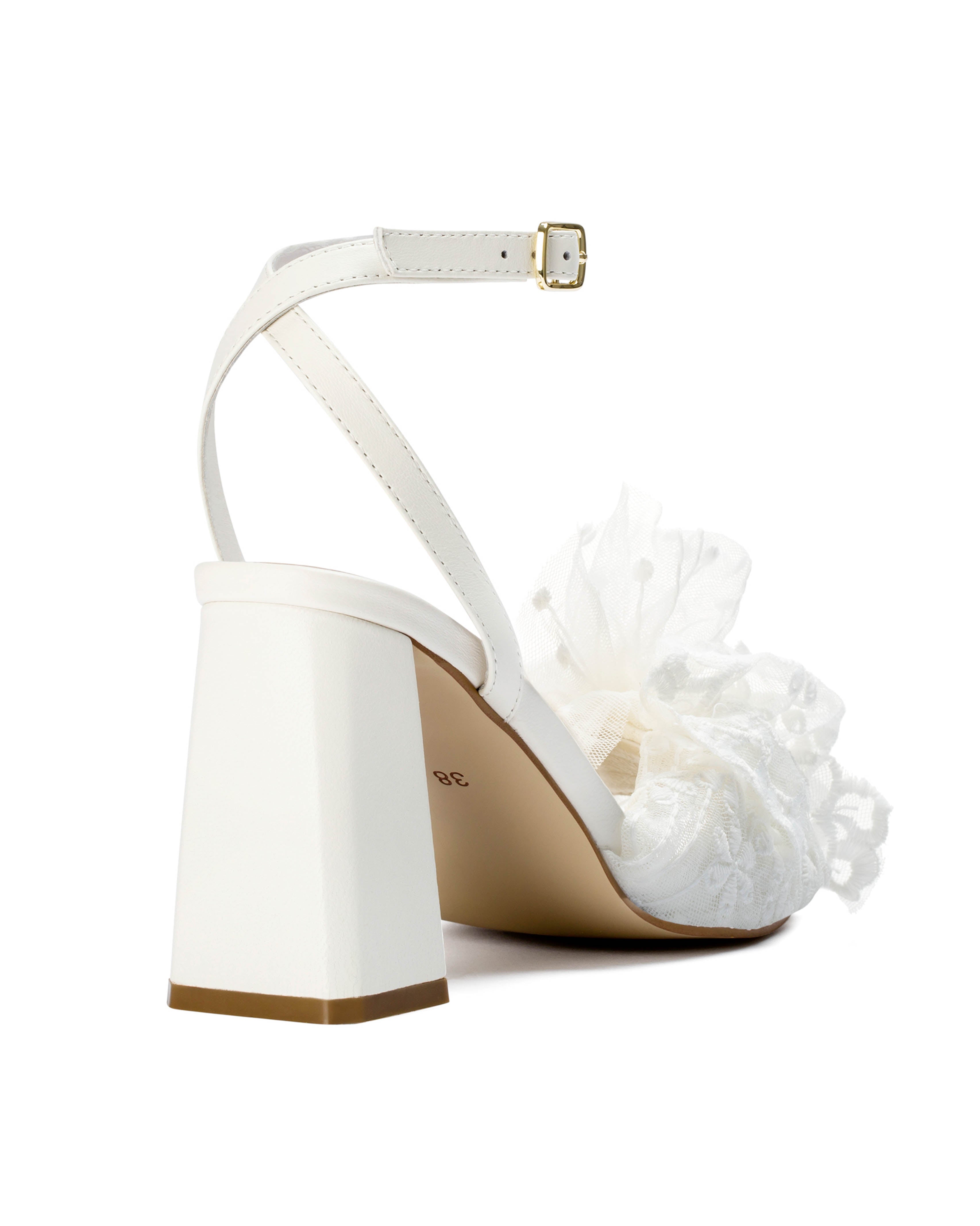 POETRY - LACE BOW BRIDAL SHOES - FINAL SALE!