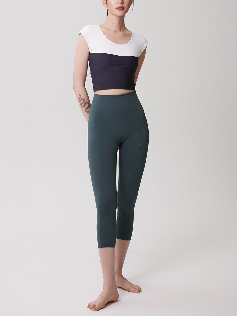 Powder Leg Sketch Leggings 7 (2colors)