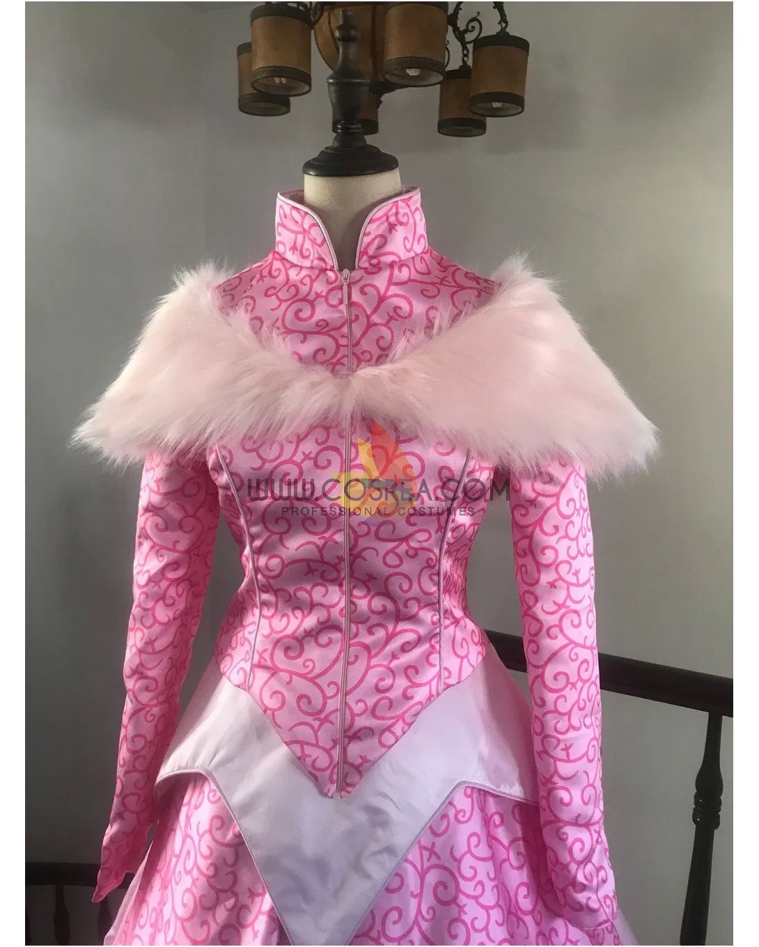 Princess Aurora Park Inspired Winter Sleeping Beauty Cosplay Costume