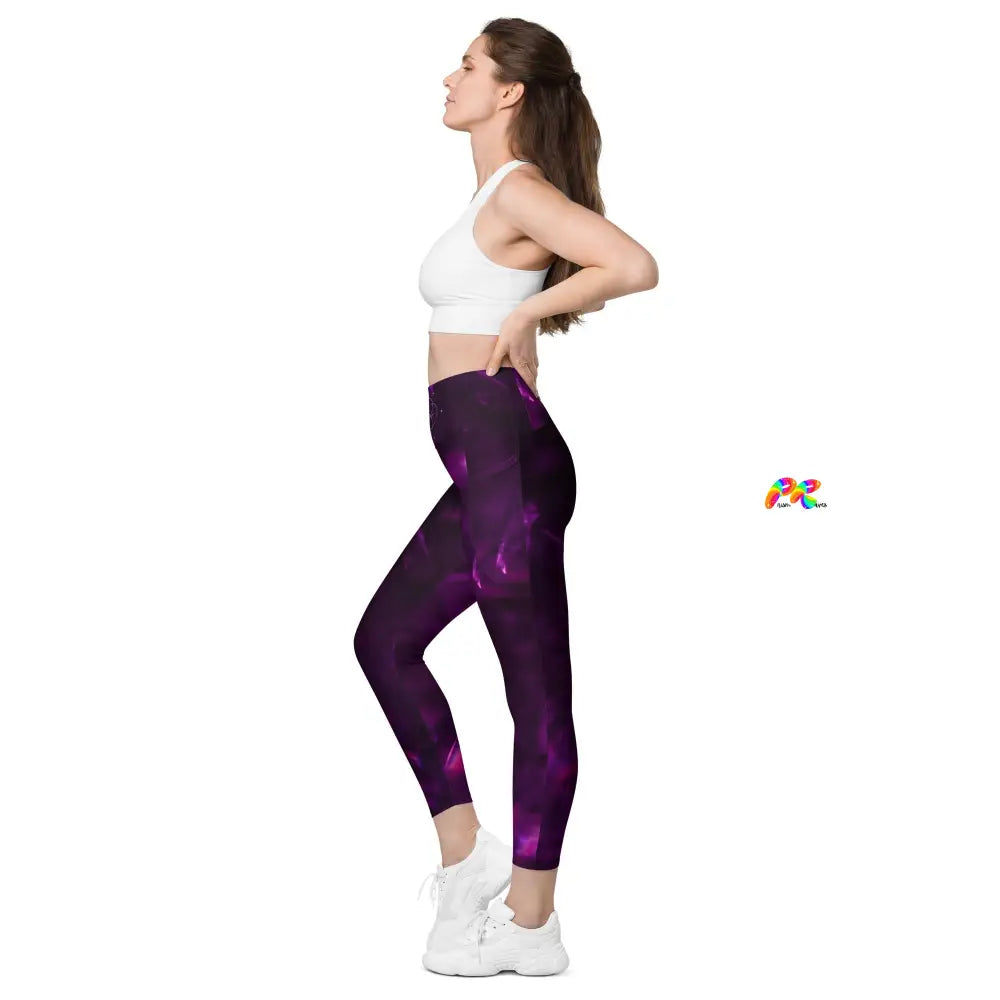 Purple Haze Festival Leggings