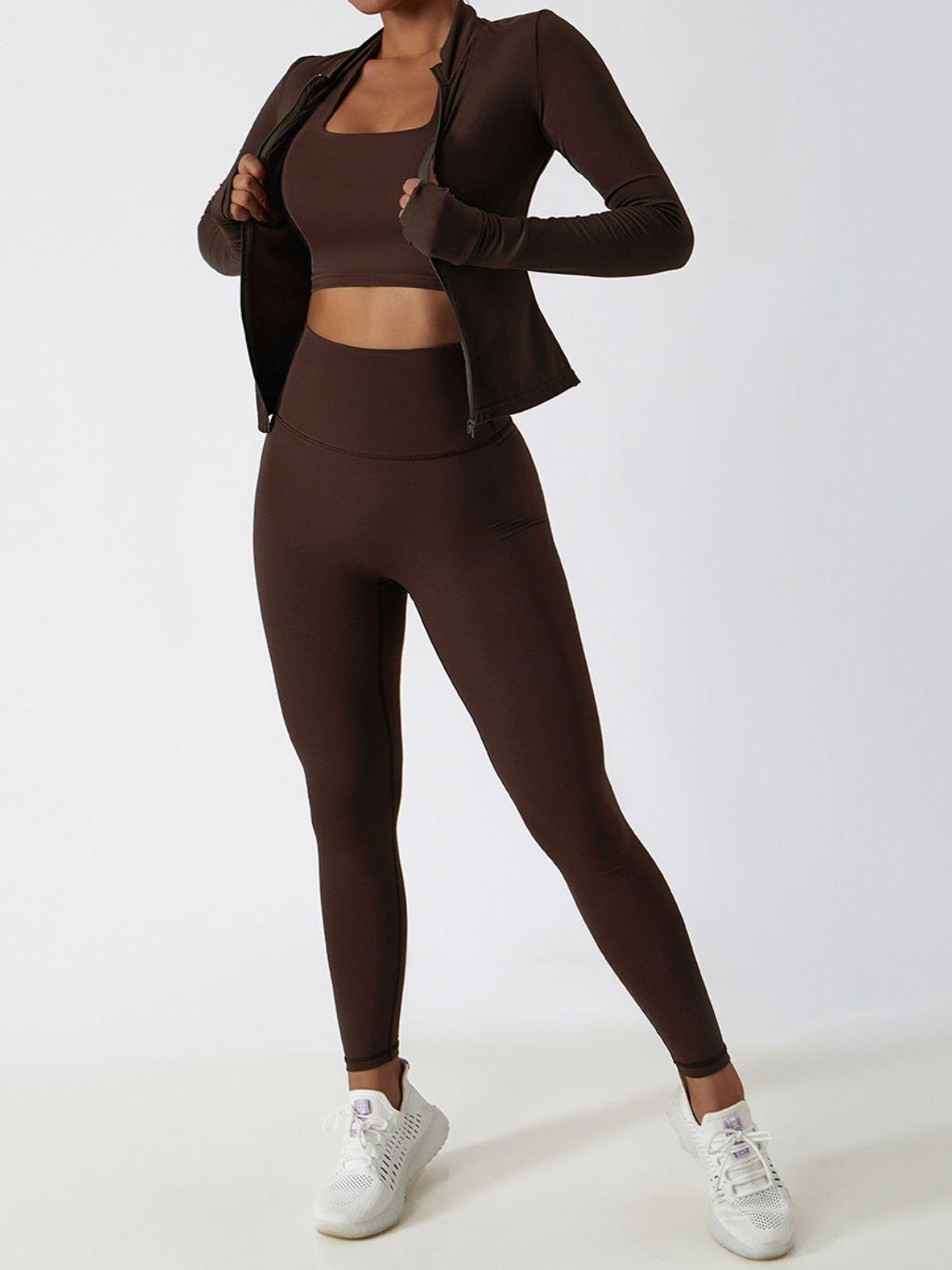 Quick-Dry Seamless Sports Leggings