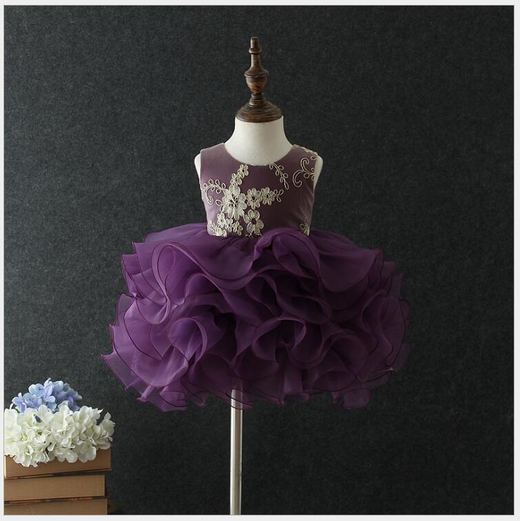 Ruffles and Lace Baptism Dress