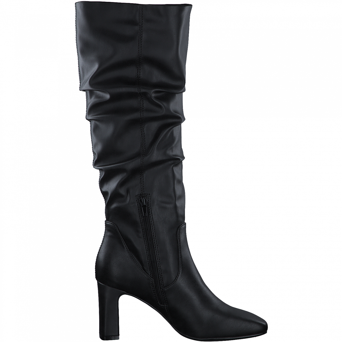 S Oliver Black Knee High Boot