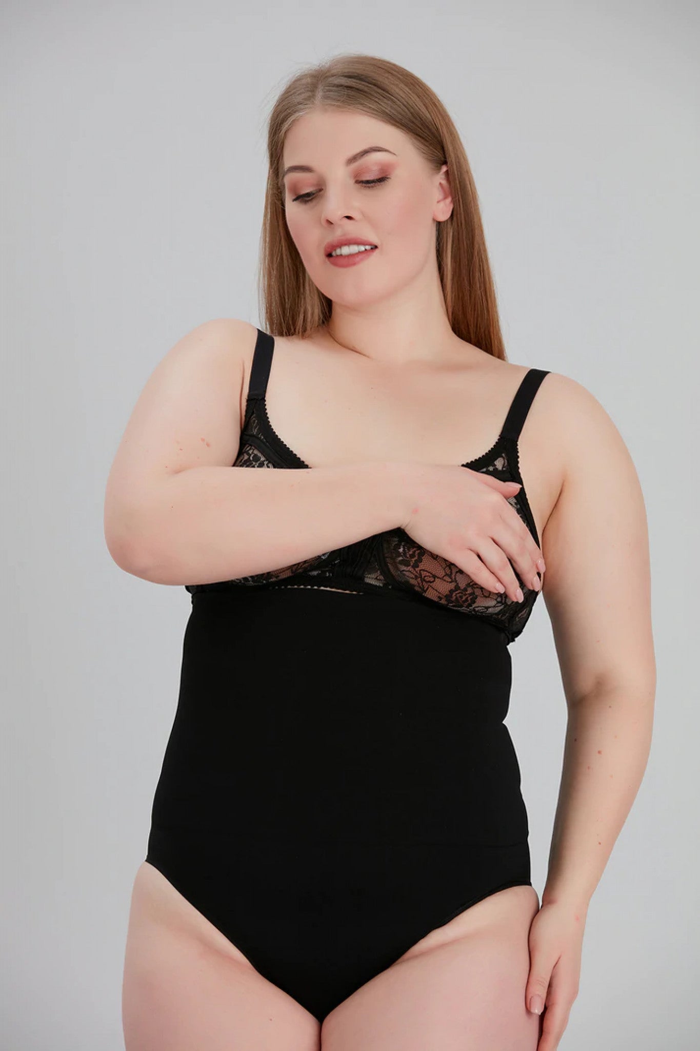 Shapewear London High Waist Shapewear Brief In Black