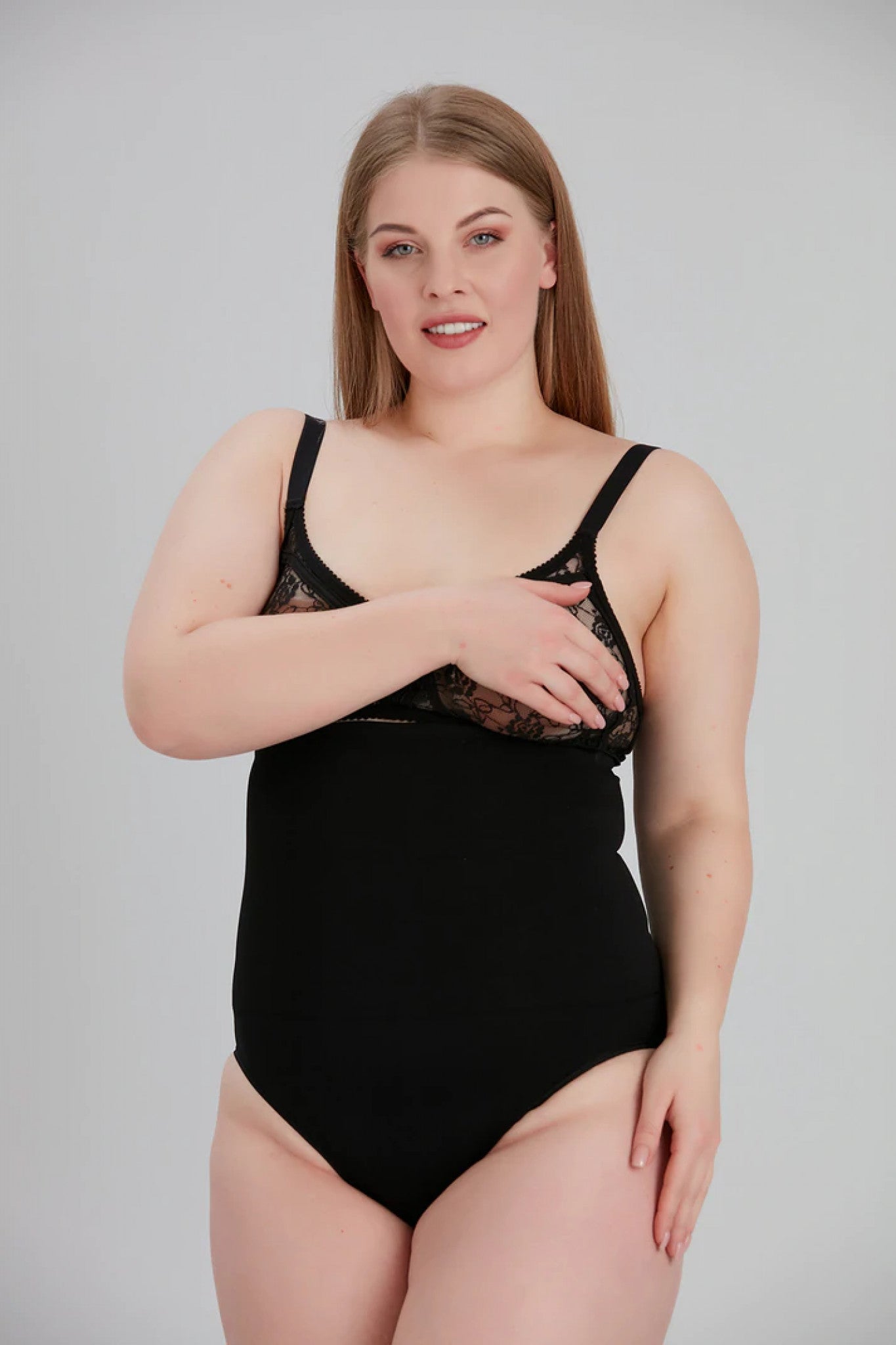 Shapewear London High Waist Shapewear Brief In Black