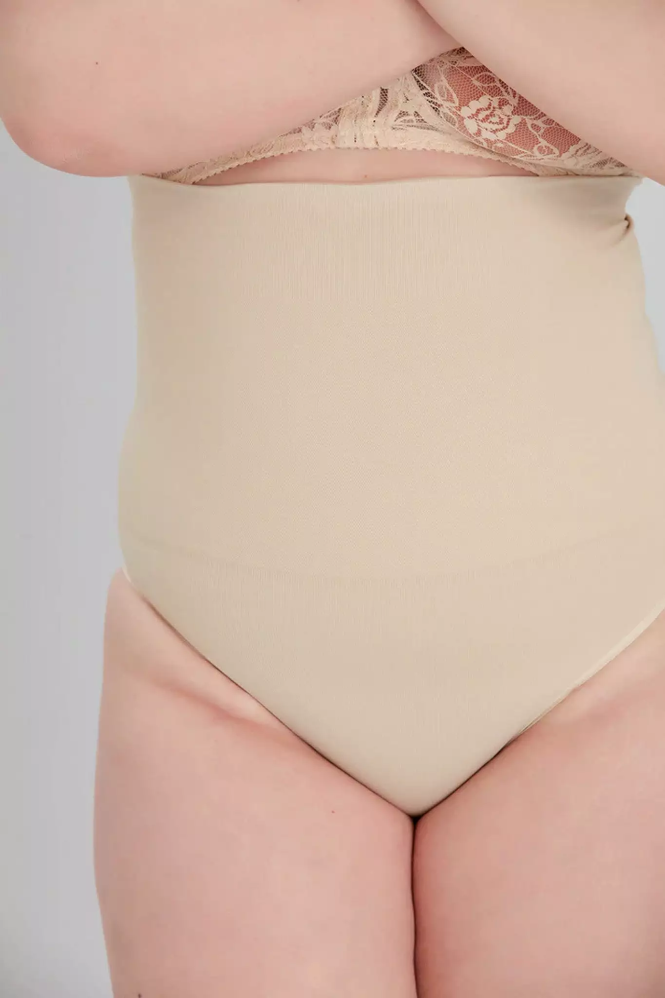 Shapewear London High Waist Shapewear Brief In Nude