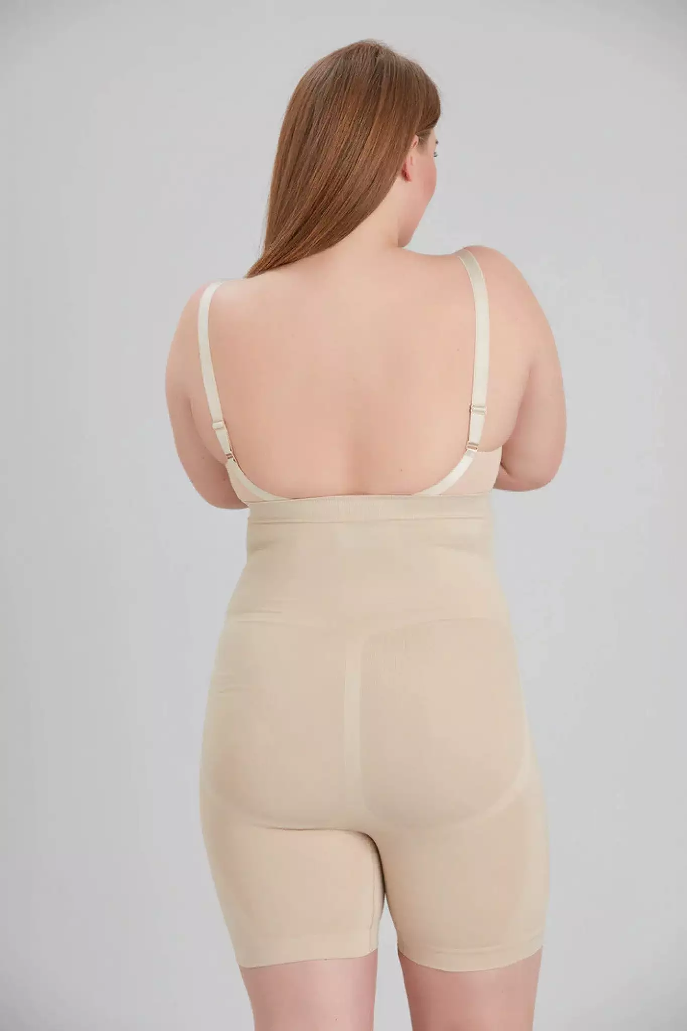 Shapewear London High Waisted Shapewear Shorts In Nude