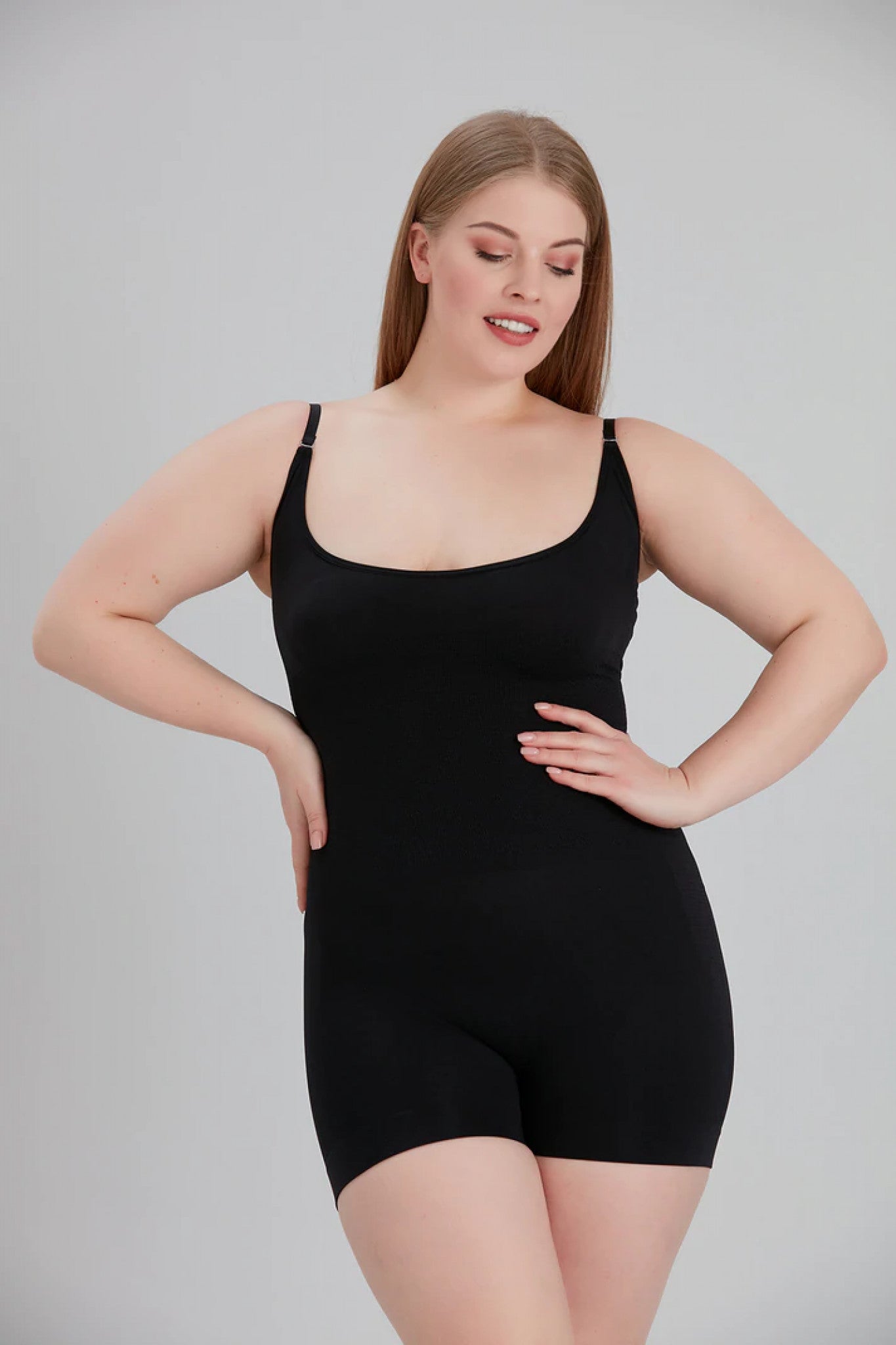 Shapewear London Seamless Shaping Bodysuit In Black