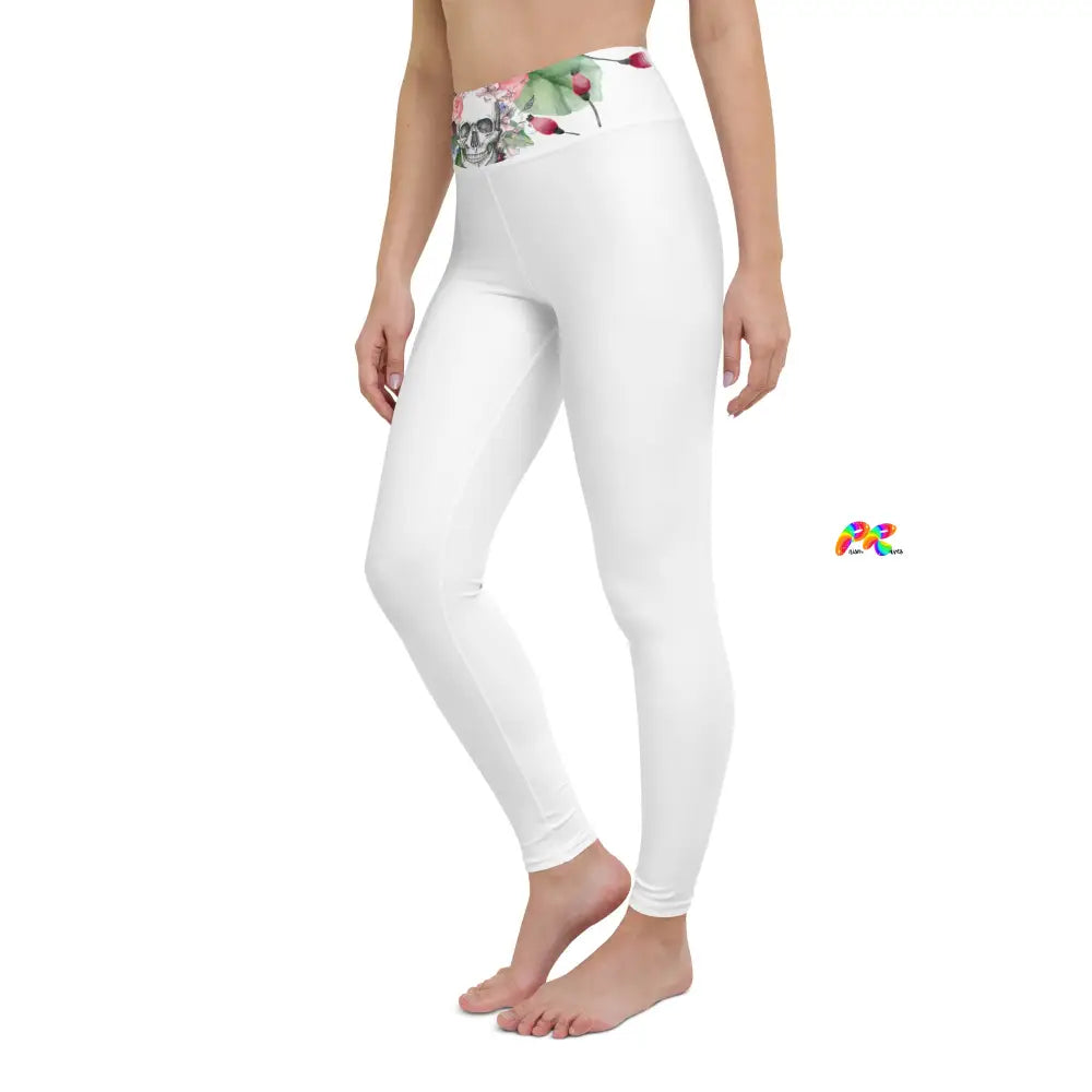 Skull Rose Festival Leggings