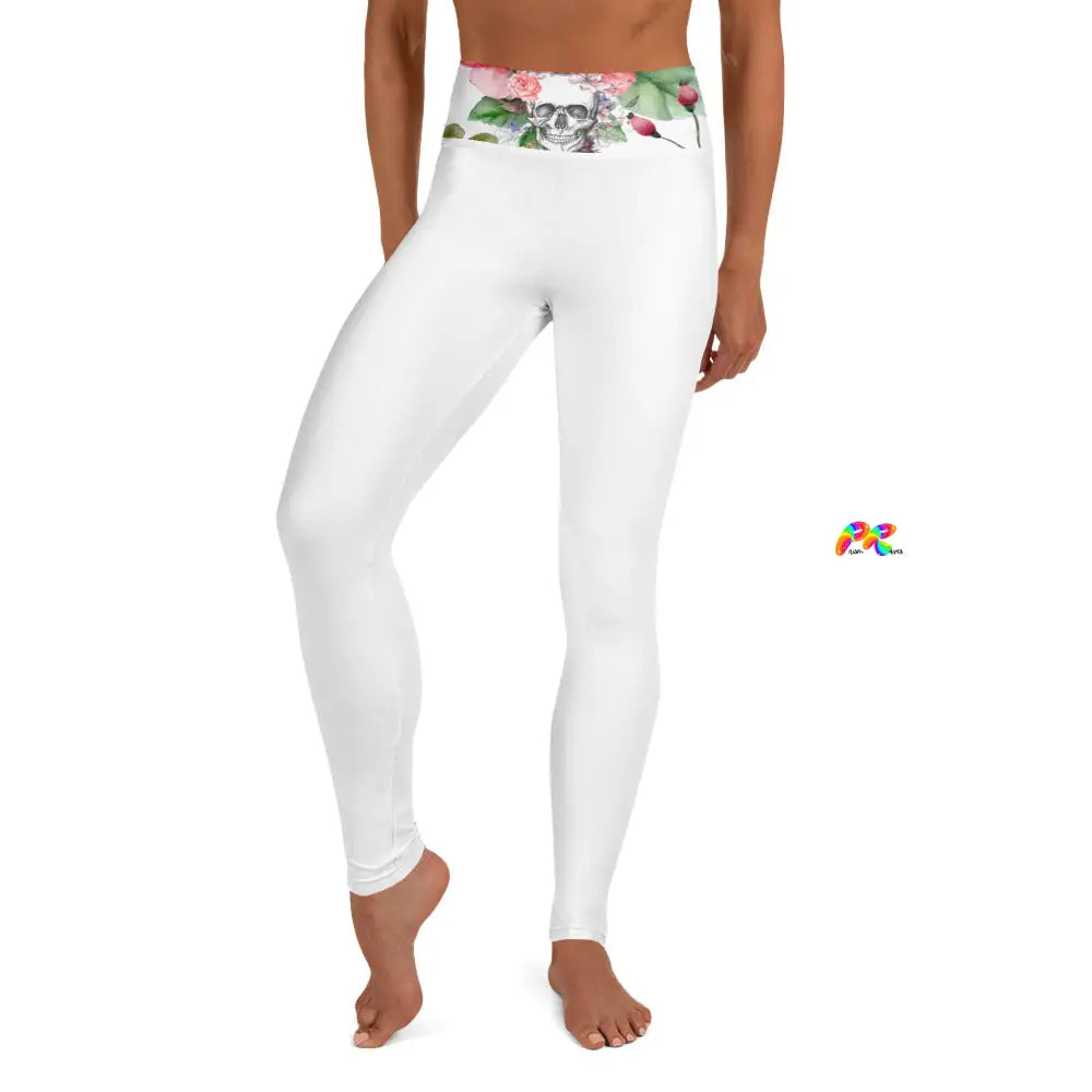 Skull Rose Festival Leggings