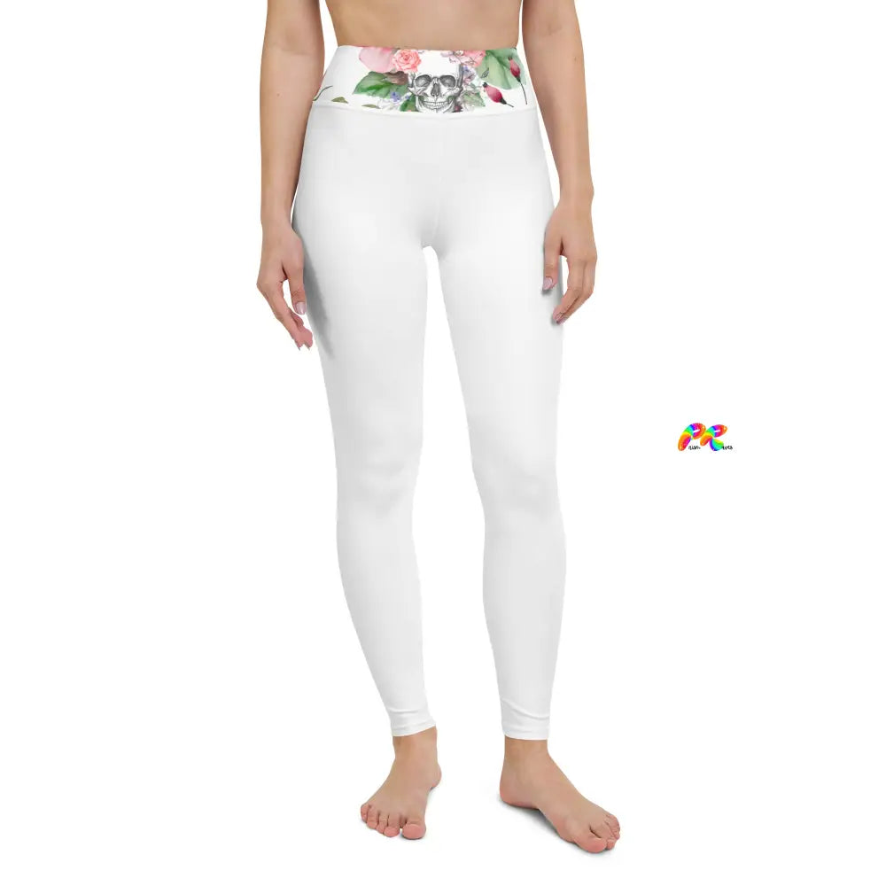 Skull Rose Festival Leggings