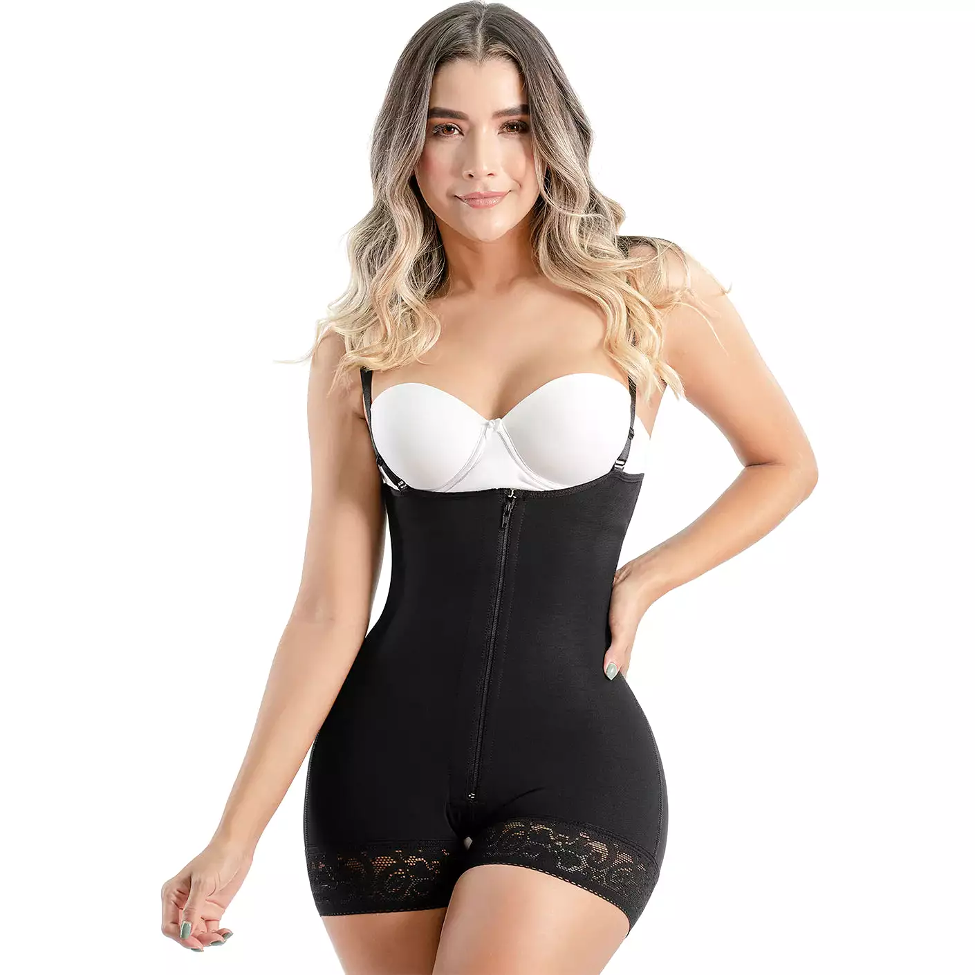 SONRYSE 095ZF | COLOMBIAN BUTT LIFTER STRAPLESS SHAPEWEAR BODYSUIT | POSTPARTUM AND DAILY USE | POWERNET