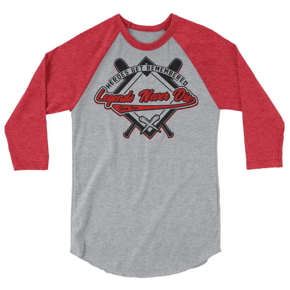 THE HEATER (3/4 sleeve Raglan Shirt)