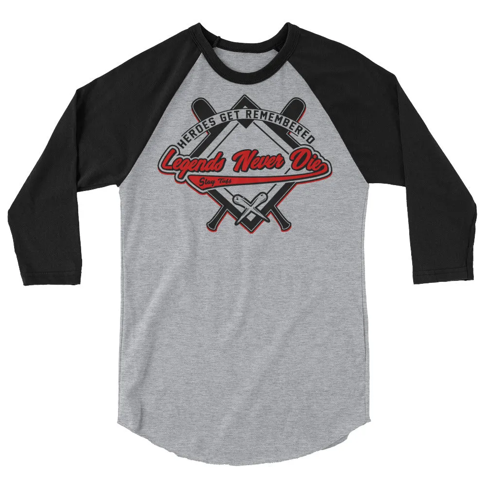 THE HEATER (3/4 sleeve Raglan Shirt)