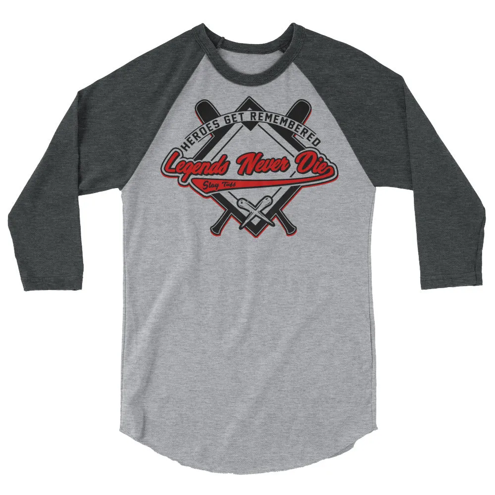 THE HEATER (3/4 sleeve Raglan Shirt)