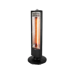 Warmlite 1KW Carbon Heater with Oscillation - Black | Kaleidoscope