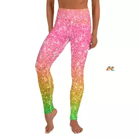 Watermelon Yoga Leggings