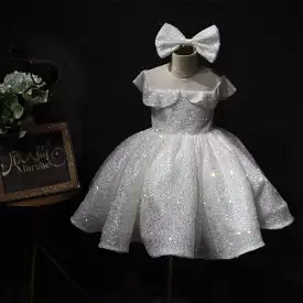 Wedding Girls Sequins Dress